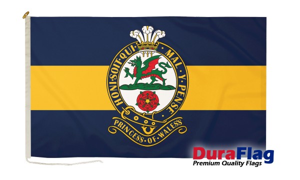 DuraFlag® Princess of Wales Royal Regiment Premium Quality Flag